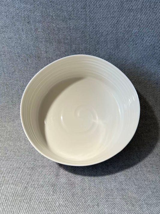 X004 - Kris Coad - Contemporary Handmade White Ceramic Bowl
