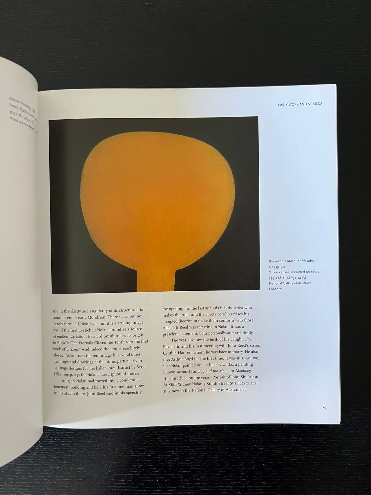 Sidney Nolan by T.G.Rosenthal - Signed by Author