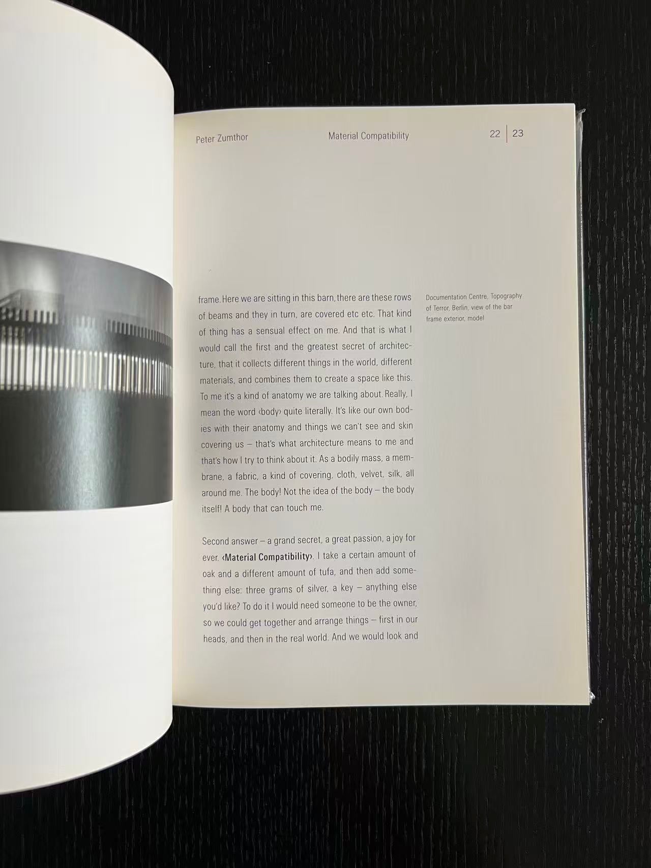 Peter Zumthor Atomspheres