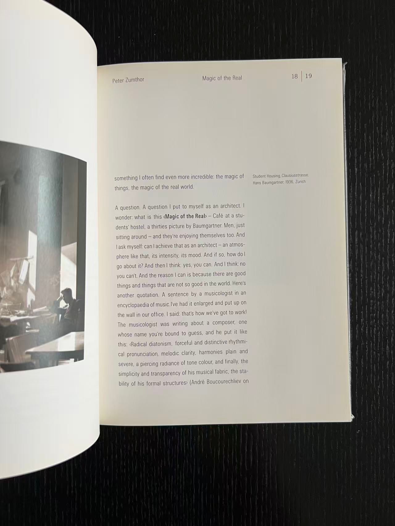 Peter Zumthor Atomspheres