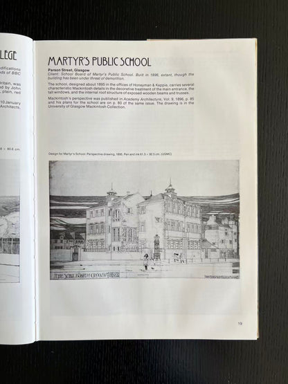 MacKintosh Architecture: The Complete Buildings and Selected Projects