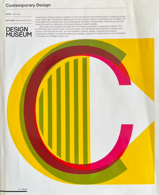 Book cover with a colorful geometric design on a black background