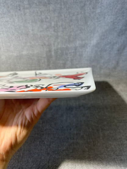 X010 - Bernardaud - Marc Chagall The Hadassah Windows Asher Rectangular Tray